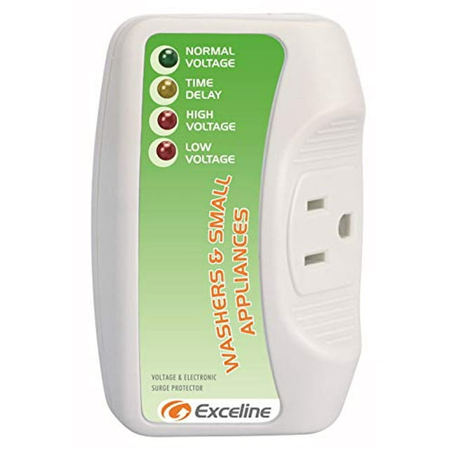 Exceline Electronic Surge Protector For Front And Top Load Washers, Gas