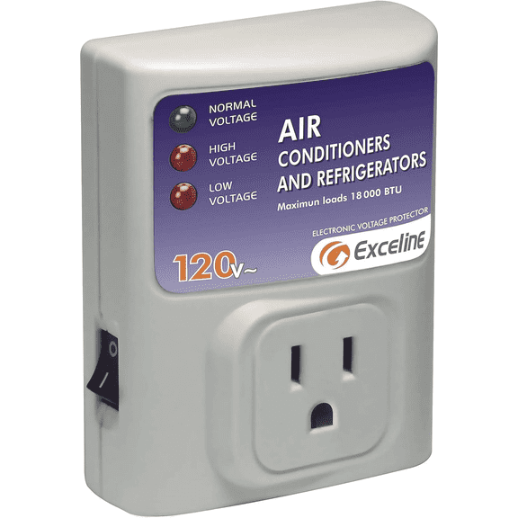 Exceline Ready To Use White High Capacity Voltage Protector