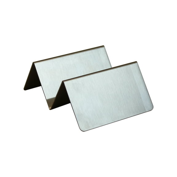 Excellante 1-2 compartments taco holder, stainless steel, comes in each