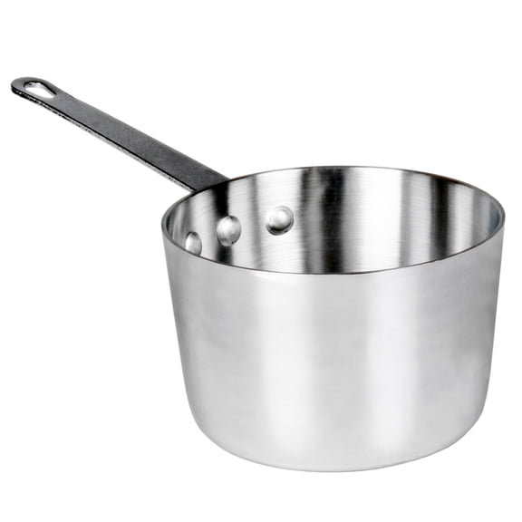 Excellante 1.50 quart Aluminum sauce pans mirror finish, comes in each