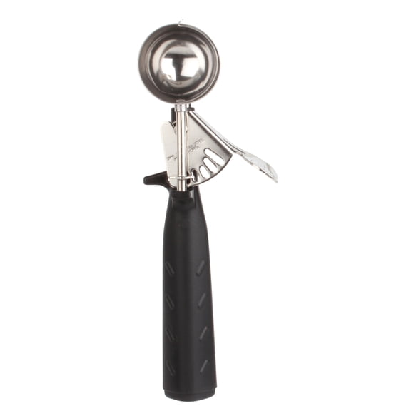 Excellante 1 oz disher, #30 black, triangle handle, comes in each