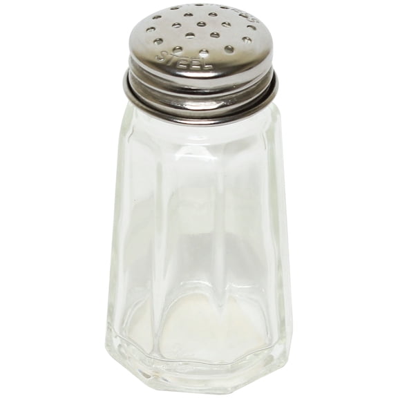 Excellante 1 oz stainless steel paneled shaker, comes in dozen