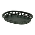 thumbnail image 1 of Excellante 10.75" oblong basket, black, comes in dozen, 1 of 2