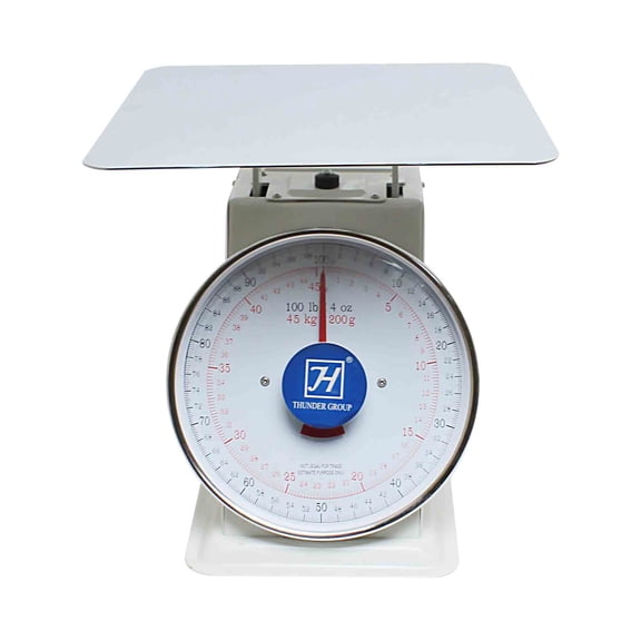 Excellante 100 pound mechanical scales, comes in each
