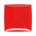 thumbnail image 1 of Excellante 12" Square Plate, 1" Deep, Pure Red Extra Heavy Weight Melamine Dinnerware Collection, Comes in Dozen, 1 of 2