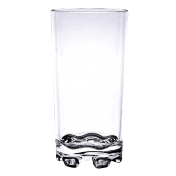 Excellante 12 oz Classic tumbler, heavy base, stackable, polycarbonate, clear, comes in each