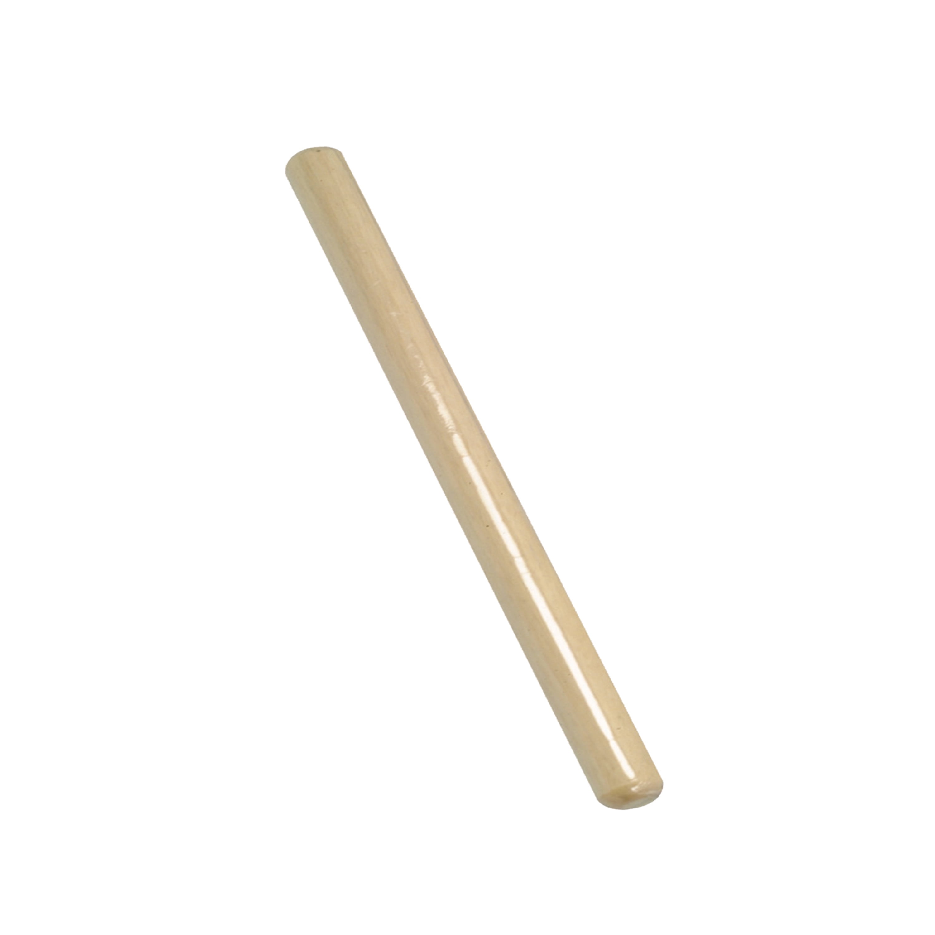 12" Light Brown Beech Wood Asian Style Rolling Pin