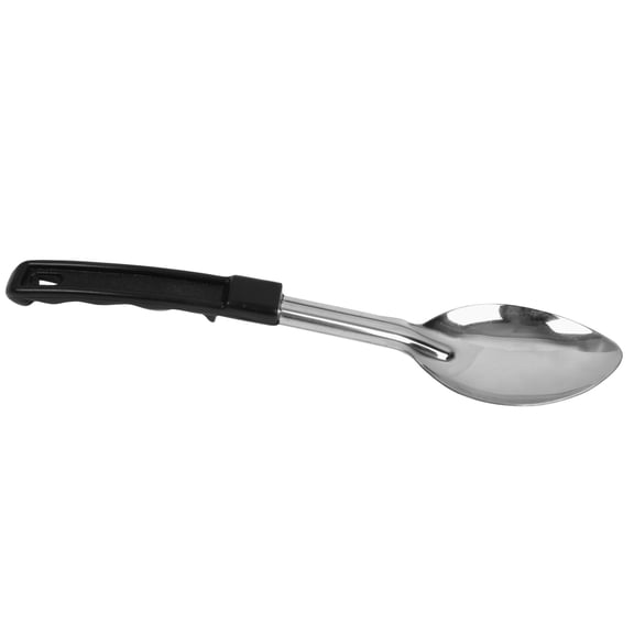 Excellante 13" solid basting spoon, plastic handle, comes in each