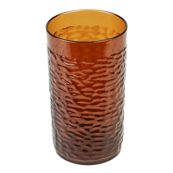 Excellante 16 oz pebble tumbler, amber, comes in dozen