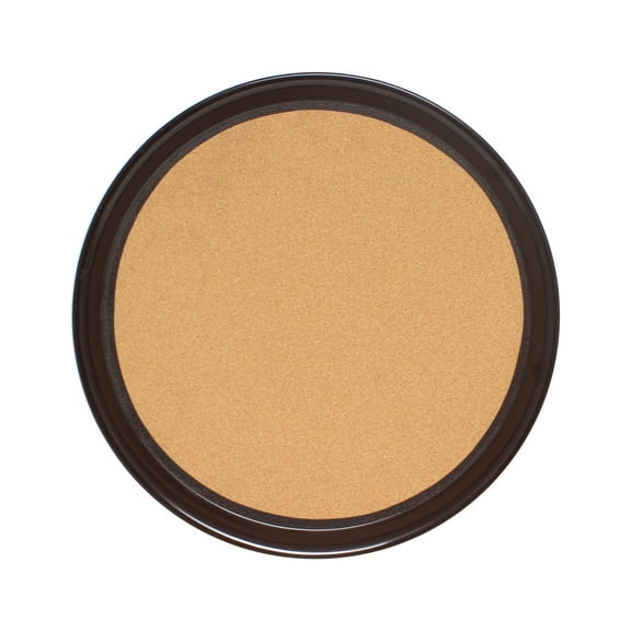 Excellante 16 round slip resistant tray with cork, brown, large, comes in each