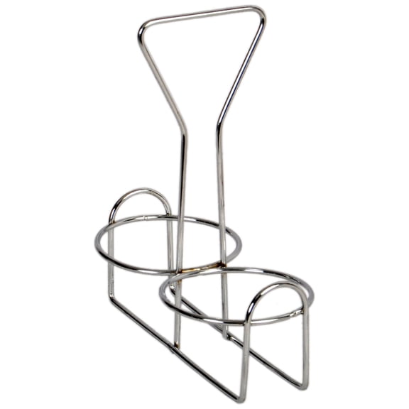 Excellante 2 holes condiment jar holder, comes in each