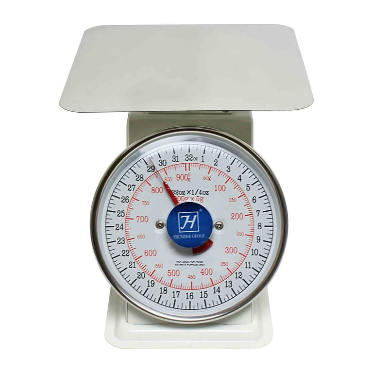 Smart Weigh 11 lb. Digital Kitchen Food Scale, Mechanical Accurate Weight  Scale with 5-Unit Modes, Grams and Ounces for Weight Loss, Weighing