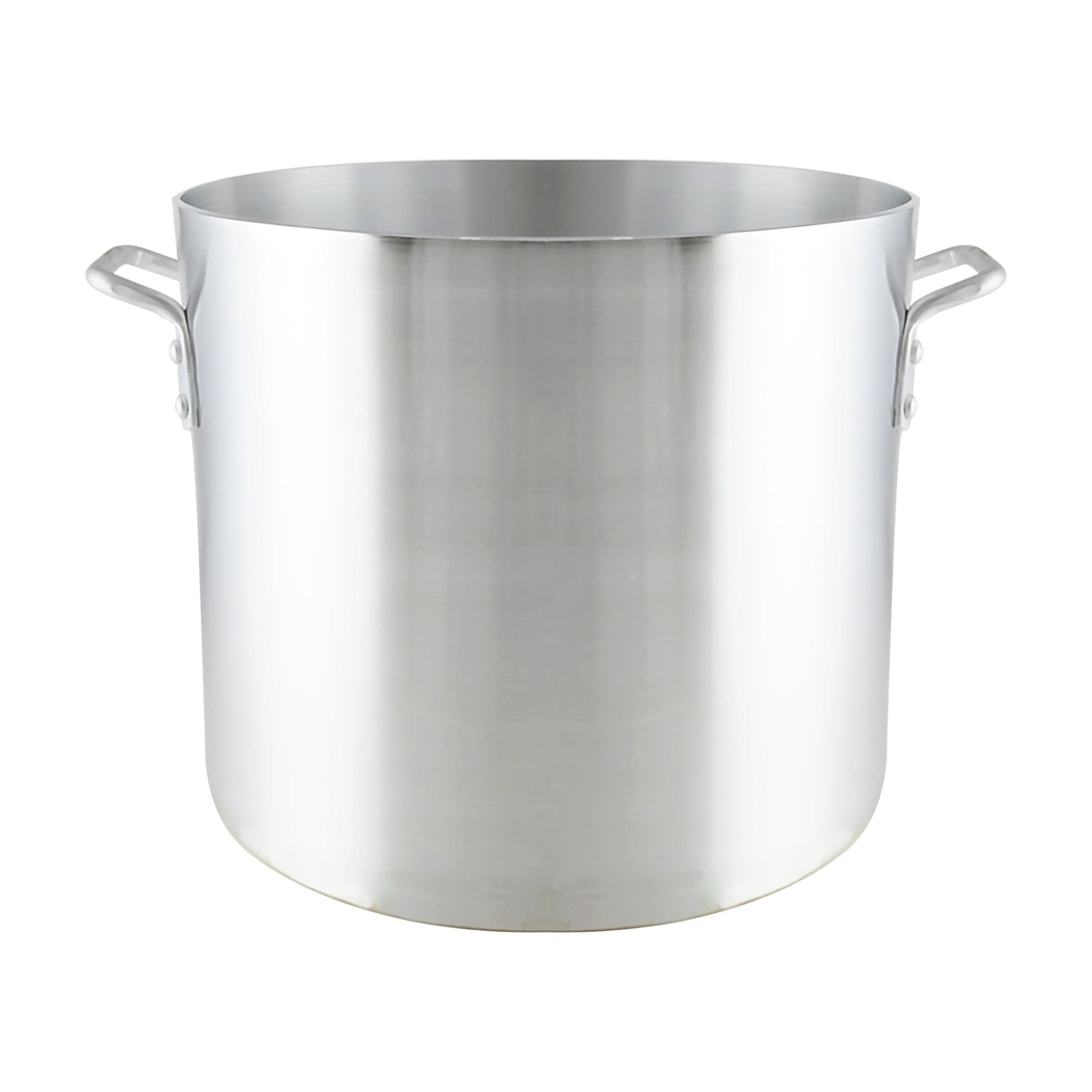 Heavy Duty 20 Quart Aluminum Stock Pot with Riveted Handles