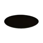 Excellante 22" x 27" oval tray, black, comes in each