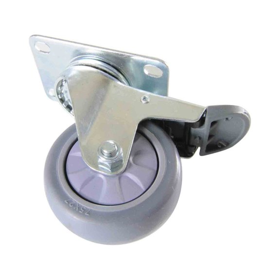 Excellante 3'' caster with brake for PLIB021c & PLIB027c, comes in each