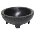 thumbnail image 1 of Excellante 4" X 4" X 1 5/8", 4 OZ plastic molcajete salsa bowl, black, NSF, comes in PACK OF 4, 1 of 2