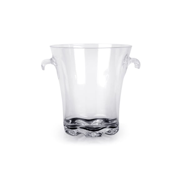 Excellante 4 quart ice bucket, 8 1/2", polycarbonate, clear, comes in each