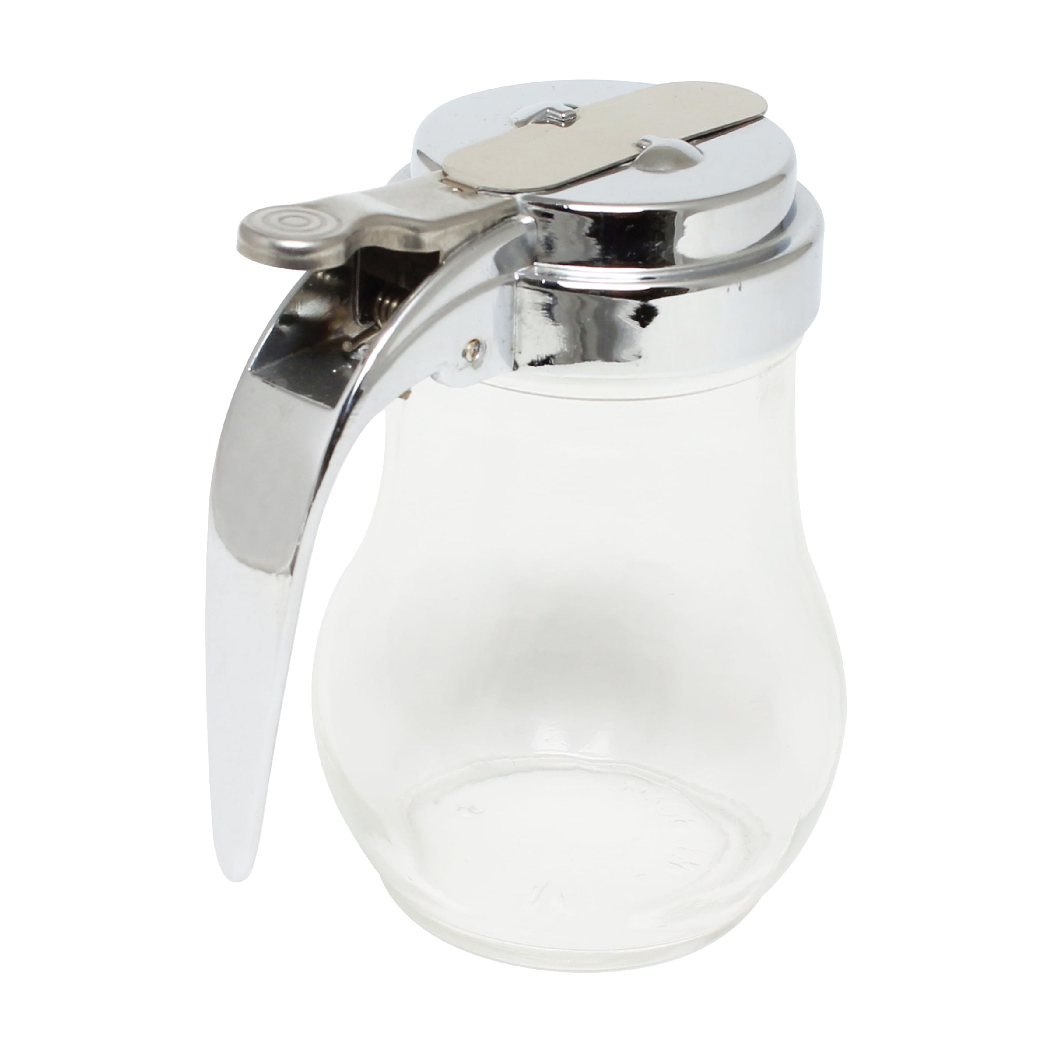 Excellante 6 oz syrup dispenser, cast zinc top, comes in dozen