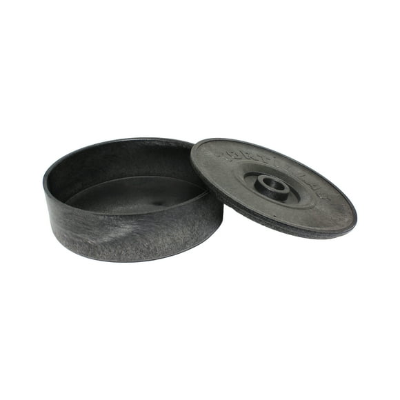 Excellante 8.5" plastic tortilla warmer, black, comes in each