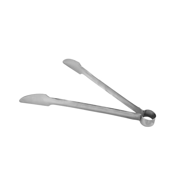 Excellante 9" hamburger tong, stainless steel, comes in each