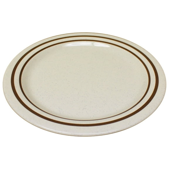 Excellante Arcadia melamine dinnerware collection 6.25 inch round bread plate, comes in dozen