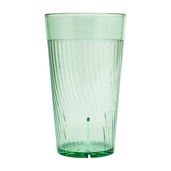 Excellante Belize 14 oz. tumbler, polycarbonate, green, comes in dozen