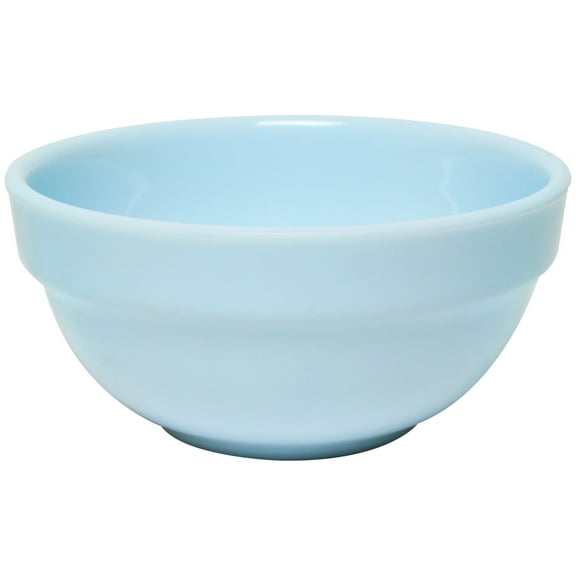 Excellante Blue Jade Melamine Dinnerware Collection 7 Oz, 4" Bowl, Comes in Dozen