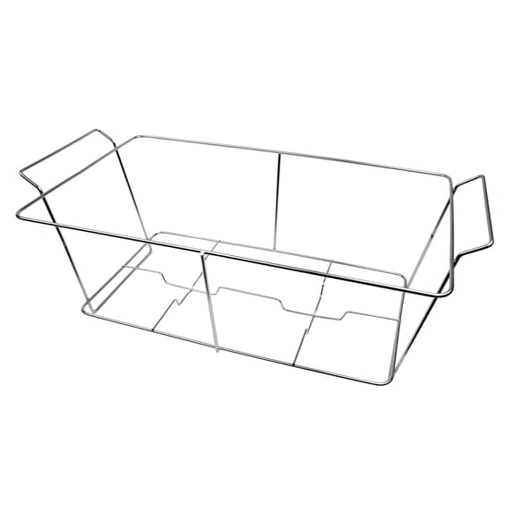 Excellante Chrome plated wire stand 22-3/4" x 12-1/4" x 9", comes in each
