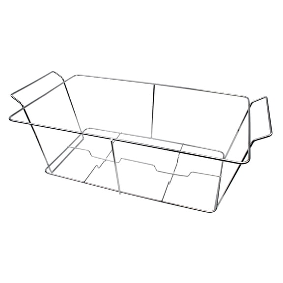 Excellante Chrome plated wire stand 22-3/4" x 12-1/4" x 9", comes in each