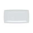 thumbnail image 1 of Excellante Classic white extra heavy weight melamine dinnerware collection 9 1/2" x 5 1/4" tray, 3/4" deep, comes in dozen, 1 of 3
