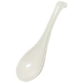 thumbnail image 1 of Excellante Color Ivory Melamine Dinnerware Collection 1 oz., 6 3/8" Spoon, Comes In Dozen, 1 of 2