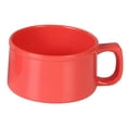 thumbnail image 1 of Excellante Color Orange melamine dinnerware collection 10 oz, 4" soup mug, comes in dozen, 1 of 2