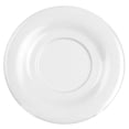 thumbnail image 1 of Excellante Color White melamine dinnerware collection 5.5 inch saucer comes in dozen, 1 of 2