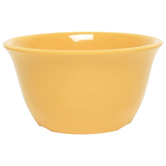 Excellante Color Yellow Melamine Dinnerware Collection 4 Inch Bouillon Cup - 7 Oz, Comes in Dozen