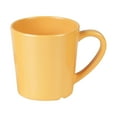 thumbnail image 1 of Excellante Color Yellow melamine dinnerware collection 3.125 inch mug/cup - 7 oz, comes in dozen, 1 of 2