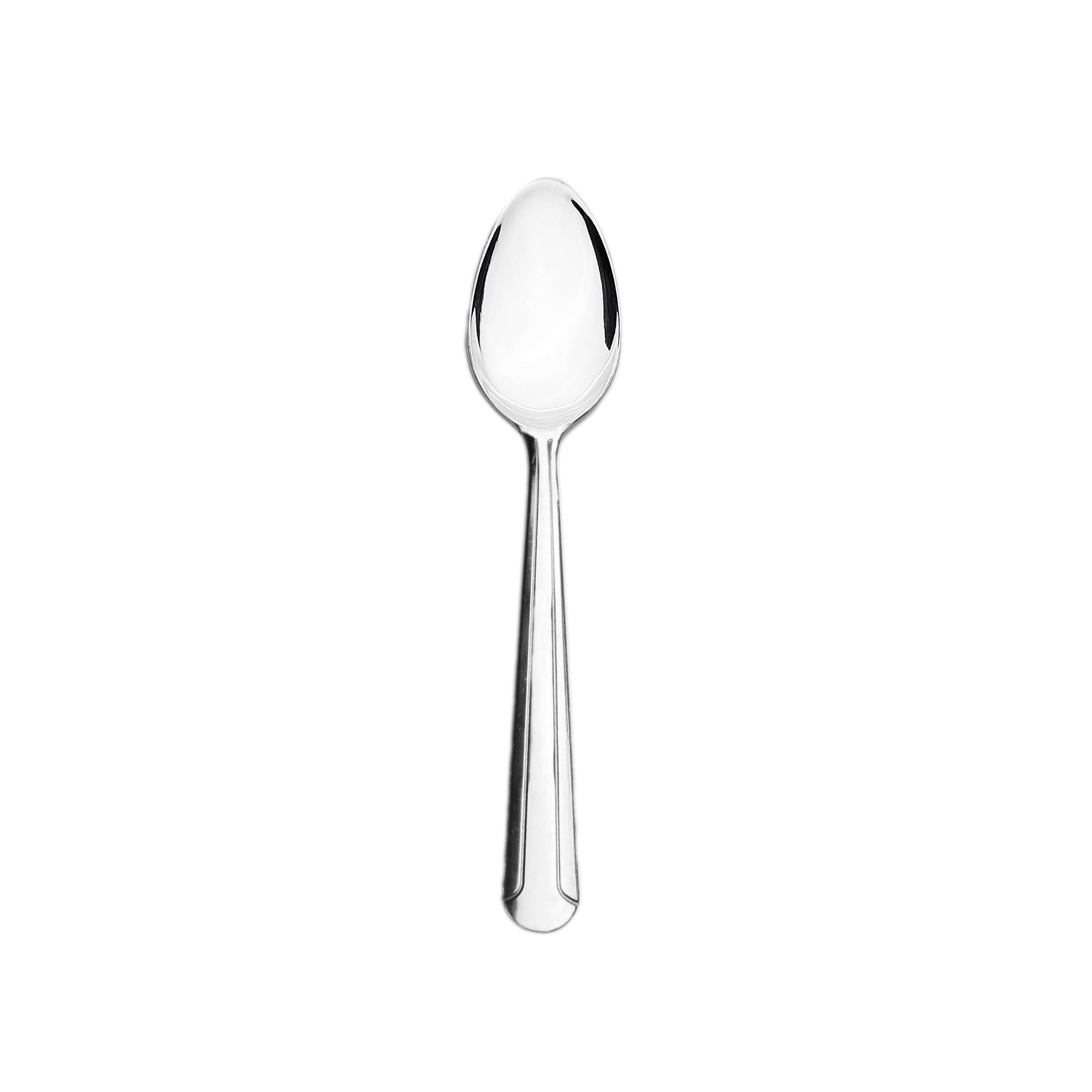 Excellante Flatware-Domilion medium weight 18/0 from 1.5 mm stainless steel tea spoon, comes in dozen