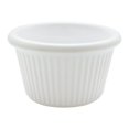 thumbnail image 1 of Excellante Fluted Melamine Ramekin Collection 1-1/2 oz., 2-1/2" Fluted Ramekin, White, Comes in Dozen, 1 of 2