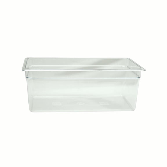 Excellante Full size 8 inch deep polycarbonate food pan, NSF certified, comes in each
