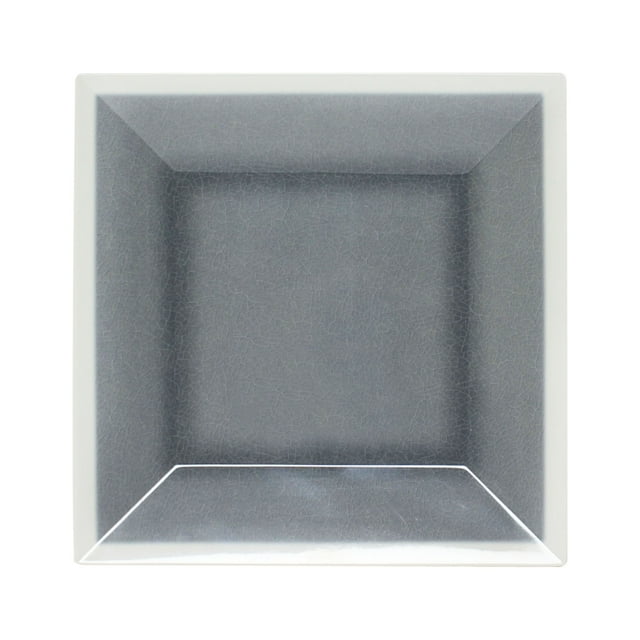 Excellante Graham Melamine Dinnerware Collection 12" Square Plate, Comes in Each