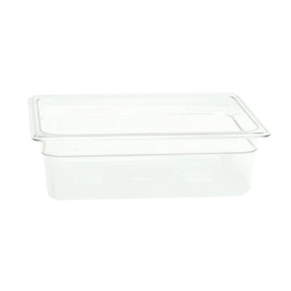 Excellante Half size 4 inch deep polycarbonate food pan, NSF certified, comes in each