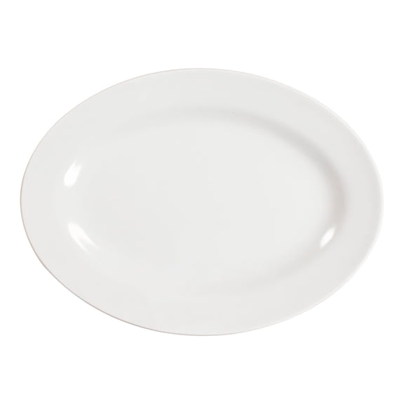 Excellante Imperial Melamine Dinnerware Collection 9" x 6 5/8" Platter, Comes in Dozen