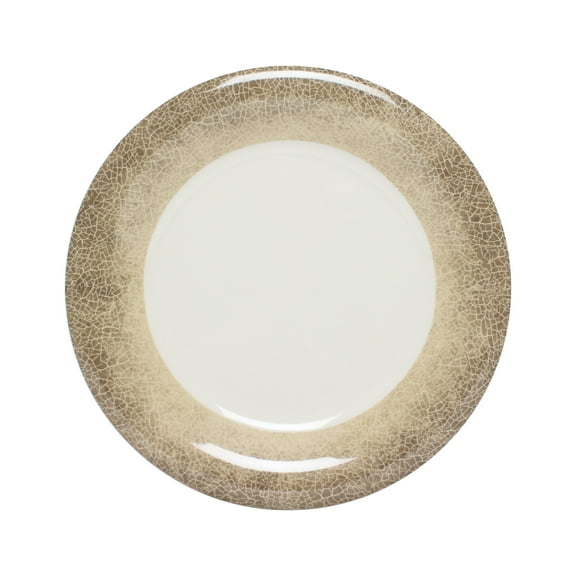 Excellante Jazz Melamine Dinnerware Collection 5 1/2" Wide Rim Plate, Comes in Dozen