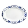 thumbnail image 1 of Excellante Lotus Melamine Dinnerware Collection 16 oz., 12" x 9" Deep Platter Lotus, Comes in Dozen, 1 of 3