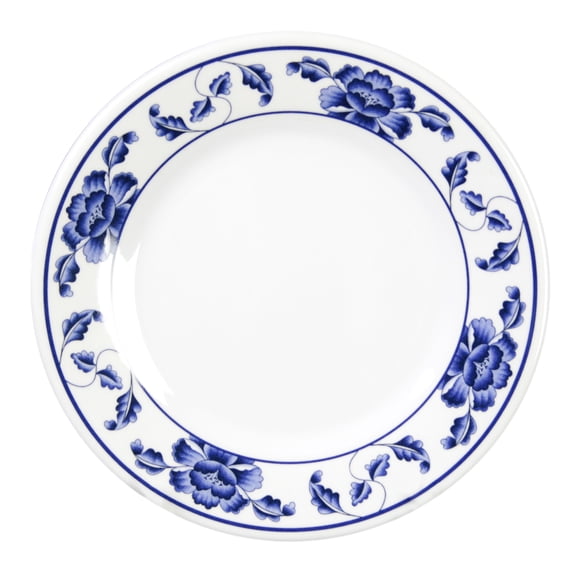 Excellante Lotus Melamine Dinnerware Collection 4 Oz ,4 1/2" Plate, Comes in Dozen