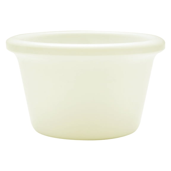 Excellante Melamine Ramekin Collection 1-3/4 oz., 2-1/2" Smooth Ramekin, Bone-Retail Pack, Comes in Pack of 12