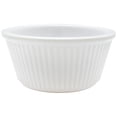 thumbnail image 1 of Excellante Melamine Ramekin Collection 3 oz., 3-1/8" Fluted Ramekin, White-Retail Pack, Melamine Dinnerware, Comes in Pack of 12, 1 of 2