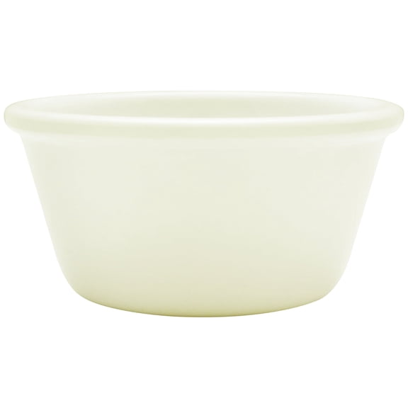 Excellante Melamine Ramekin Collection 3 oz., 3-1/8" Smooth Ramekin, Bone-Retail Pack, Comes in Pack of 12