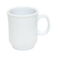 thumbnail image 1 of Excellante Milestone white melamine dinnerware collection 8 oz, 3" bulbous mug, comes in dozen, 1 of 2