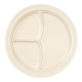 thumbnail image 1 of Excellante Nustone Tan Melamine Dinnerware Collection 10 1/4", 3 Compartment Plate, Comes in Dozen, 1 of 2