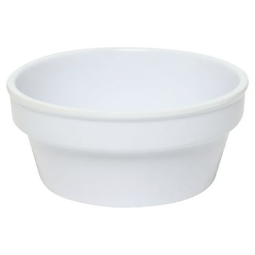 Excellante Nustone White Melamine Dinnerware Collection 2.875 Inch - 2.5 oz. Sauce Cup, Ramekin, Comes In Dozen
